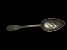 Early French Canadian Spoon By Thomas Menut, Montreal