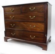 George III Cuban Mahogany Chest of Drawers