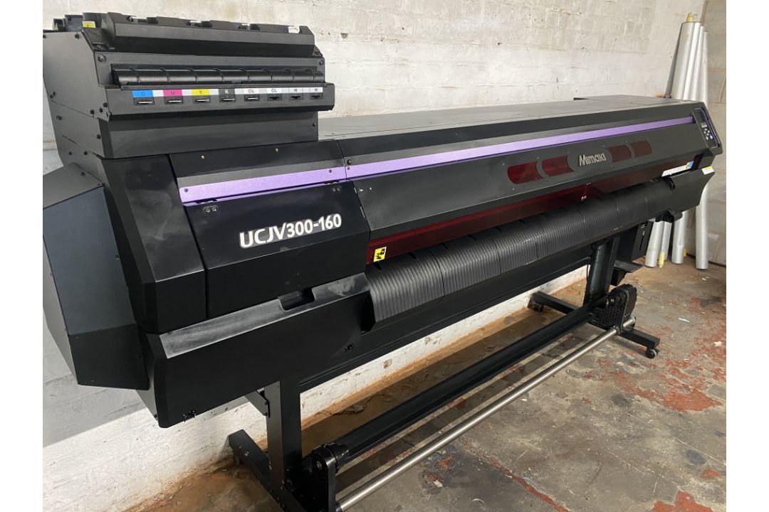 Mimaki UCJV300-160 Dual Head Roll to Roll UV Printer - Image 1 of 3
