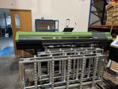 Roland LEJ 640 UV Hybrid Flatbed / Roll To Roll Printer Mint Condition