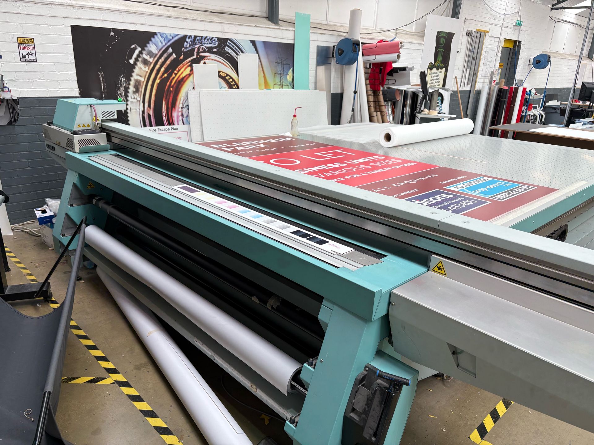 Fuji Acuity HD 2545W UV Flatbed Printer Huge 10 x 5 Sheet Printing Roland Mimaki - Image 2 of 2