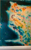 “Seascape” Abstract Painting By Philippe