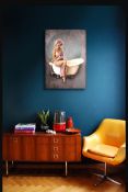 Pin Up Girl Creative Canvas Art