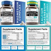Mixed Box of Health & Personal Care Including Magnesium Complex 1640mg, Magnesium Supplement For...