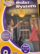 Brainstorm Toys My Very Own Solar System Nightlight, Box Size 240 x 190 x 290mm No VAT On Hammer