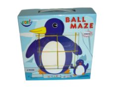 Ball Maze Puzzle. 3 Animals In 1 Puzzle, Penguin, Giraffe & Kangaroo. 26 Pieces Job Lot. RRP £493...
