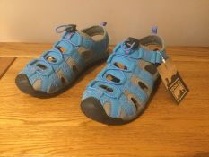 Gola Women's ÒShingle 3Ó Hiking Sandals, Blue/Grey/Pink, Size 4, Brand New