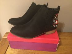 Dolcis ÒJeanÓ Chelsea Boots, Size 7, Black - New RRP £49.99