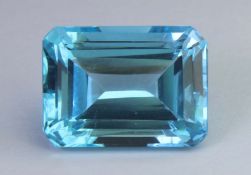 Blue Topaz, 22.59 CT