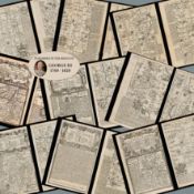 Collection 8 Emanuel Bowen's Britannia Depicta 17 290 Years Old Engraved Maps-1