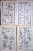 Job-Lot 245-Year-Old Taylor & Skinner 1777 Rare Detailed Ireland Road Maps-19.