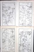 Job-Lot 245-Year-Old Taylor & Skinner 1777 Rare Detailed Ireland Road Maps-28.