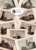 Kildare Ireland Collection of 9 F. Grose 1792-1797 Antique Copper Block Engravings