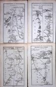 Job-Lot 245-Year-Old Taylor & Skinner 1777 Rare Detailed Ireland Road Maps-17.
