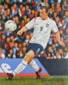 Original Painting By R. Rawlings (Wayne Rooney)
