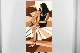 Stunning Boxed Canvas By The English Artist Anthony Orme.