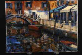 John Mackie Original Oil On Canvas