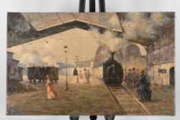 Original Oil On Canvas. Jean Du Bois