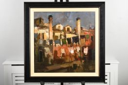 Di Valesca (Italian) Oil On Canvas Framed