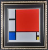 Piet Mondrian Rare Limited Edition. One of Only 85 Published Worldwide