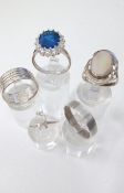 Vintage Sterling Silver 925 Ring Bundle x 5