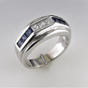 An Deco Style Fully Refurbished 9 Stone Eternity Ring