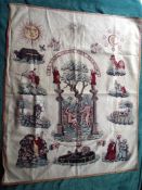 The Loyal United Free Mechanics Banner/Apron - Early Labour Movement - Circa 1862