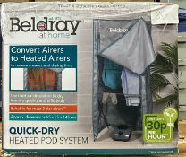 Beldray Quick Dry Heated Pod System. Est £40 - Grade U