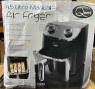 Quest 4.5L Air Fryer. Est £50 - Grade U