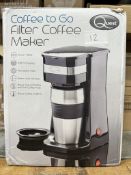 Quest Coffee To Go Filter Coffee Maker. Est £40 - Grade U
