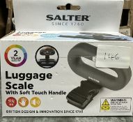 Salter Luggage Scales. Est £20 - Grade U