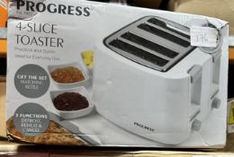 Progress 4 Slice Toaster. Est £40 - Grade U