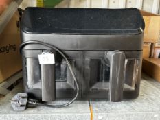 Dual Drawr Air Fryer Oven. Est £70 - Grade U