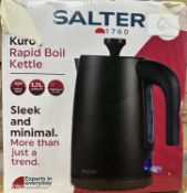 Salter Kuro Rapid Boil Kettle Est £40 - Grade U