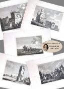 Job Lot Yorkshire Francis Grose Antique Rare 230+ Years Old Copper Engravings.