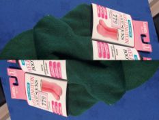 Box of 24 Pairs Ladies Socks Plus 2 Pairs Welly Socks