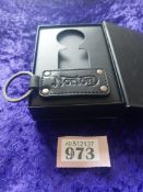 Norton Leather Key Ring