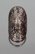 Vintage Filigree Silver Ring Sleeve
