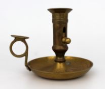 Antique Brass Chamberstick