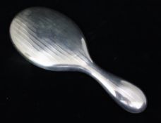 Edwardian Silver Hand Mirror Birmingham 1906