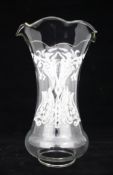 Vintage Acid Etched Glass Shade