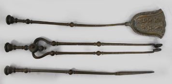 Set of Antique Fire Irons