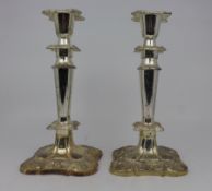 Pair of Vintage Silver Plated Candlesticks