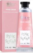 2 x Pink Sugar Hand Cream Moisturiser 4 Dry Hands, Shea Butter Vitamin E Enriched