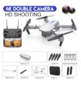 WIFI FPV Drone Wide Angle HD 4K 1080P Camera Height Hold RC Foldable