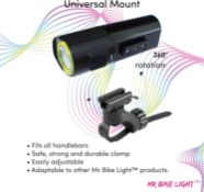 10 x Super Bright USB Rechargeable Bike Light RRP £30.00 L1a