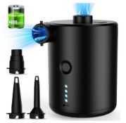 15 x Runacc Rechargeable Air Pump, Quick-Fill Electric Air Pump RRP £23.99 ea L1b