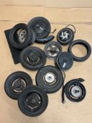 Qty of Mixed Electric Scooter Parts To Include Wheels Tyres Etc