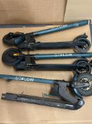 3x Part Complete SoFlow Electric Scooters