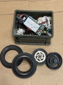 Qty of Mixed Electric Scooter Parts To Include Wheels Tyres Etc